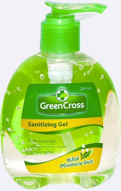 GREENCROSS SANITIZING GEL REG 250ML