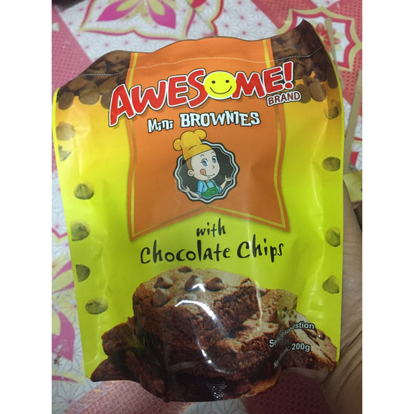 AWESOME MINI BROWNIES 200G