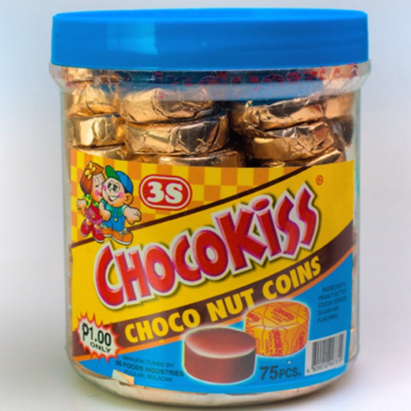CHOCOKISS NUT COINS 75`S