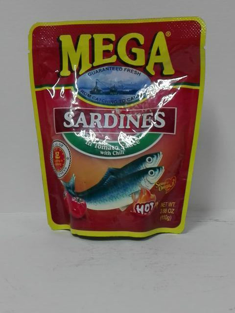 MEGA SARD TS W/CHILI 110G PCH