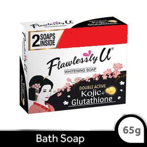 flawlessly u soap kojic glutathione review FLAWLESSLY U 2N1 KOJ+GLU SOAP 65GX2`S – Magic Star Supermarket