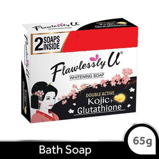 FLAWLESSLY U 2N1 KOJ+GLU SOAP 65GX2`S