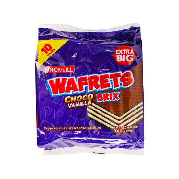 WAFRETS BRIX CHOCO VAN 10`S