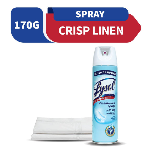 LYSOL DISINFECTANT CRISP LINEN 170GM