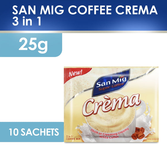 SAN MIG CREMA WHITE 25G 10+1
