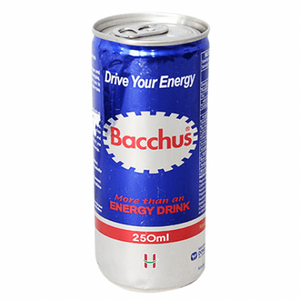 BACCHUS ENERGY DRINK 250ML