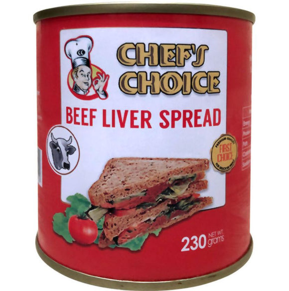 CHEFS CHOICE BEEF LIVER SPREAD 230G