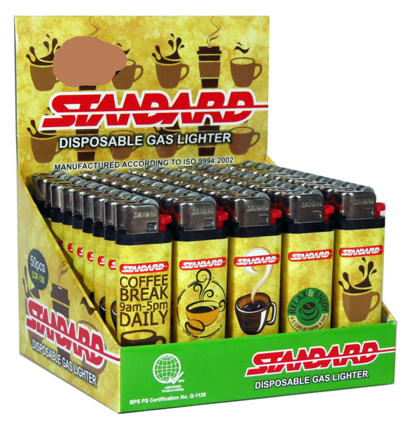 STANDARD DISP LIGHTER COFFEE