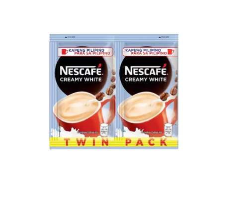 NESCAFE CREAMY WHT TWIN PACK LESS P1