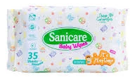 SANICARE PLAYTIME WIPES 80`S