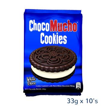 CHOCO MUCHO COOKIE WHT CHOCO 10`S