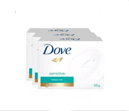 DOVE BAR SENSITIVE 3X100GM