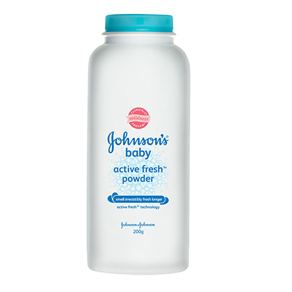 J&J ACTIVE FRESH POW 200G