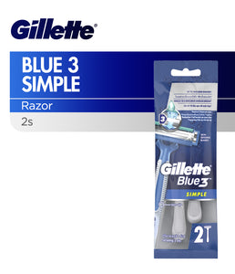 GILLETTE BLUE 3FLEXI 2S PACK