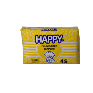 HAPPY DIAPER SM 4`S