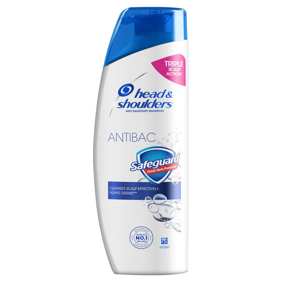 HEAD&SHOULDERS SHAMPOO ANTIBAC 170ML