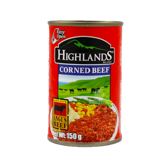 HIGHLANDS CLASSIC CORNED BEEF 150GM