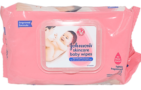 J&J SOFTCARE WIPES 75`S