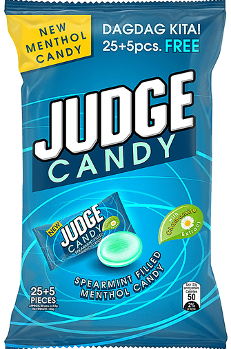 JUDGE SPEARMINT CANDY 25`S+5`S