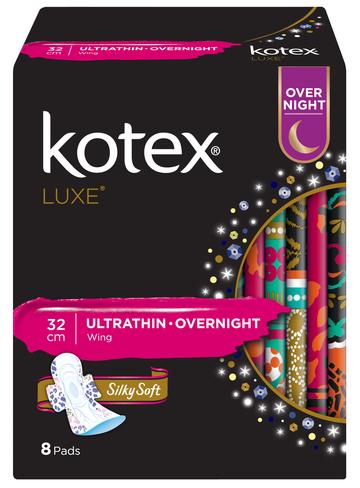 KOTEX LUXE UT ONW 8`S