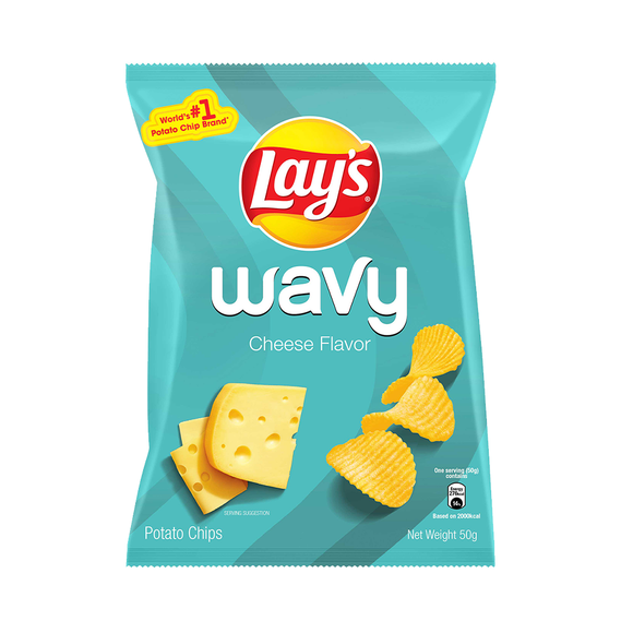 LAYS WAVY CHEESE 50G TH