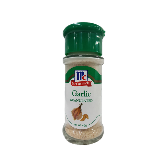 McCORMICK GARLIC GRANULATED 45GM