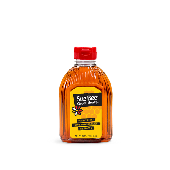 SUEBEE CLOVER HONEY 16OZ
