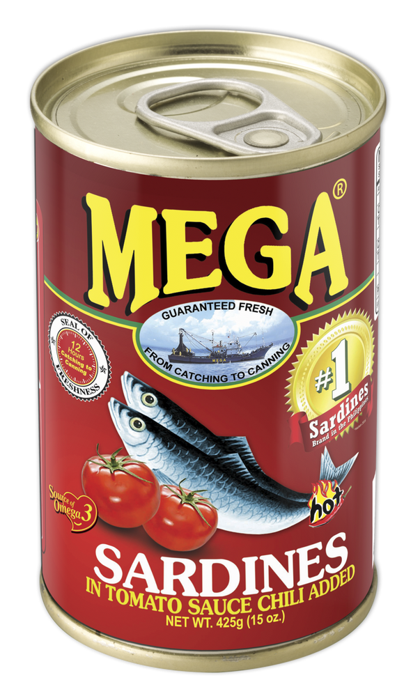 MEGA SARDINES RED 425GM
