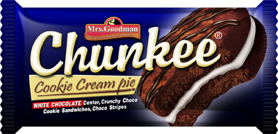M.GDMAN CHUNKEE WHT CHOCO PIE 10`S