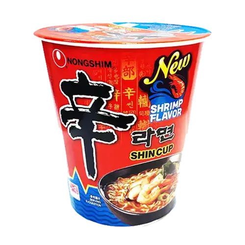 SHIN RAMYEON  SHRIMP FLAVOR SML CUP 72G