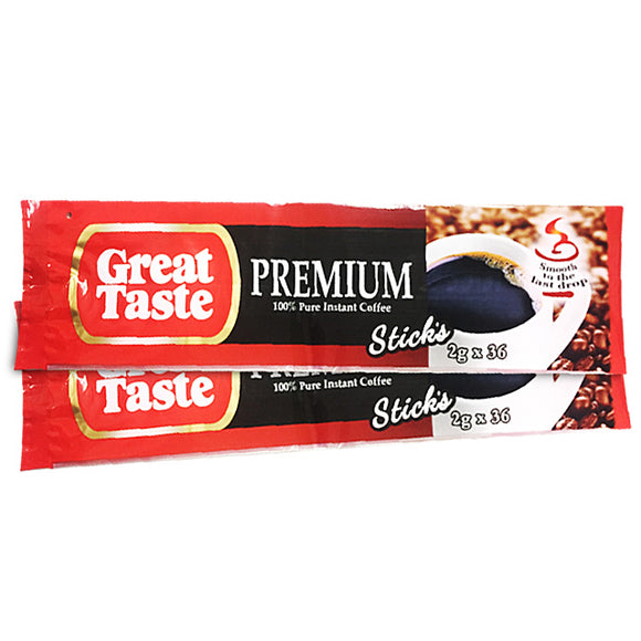 GREAT TASTE PREMIUM STICKS 36`S