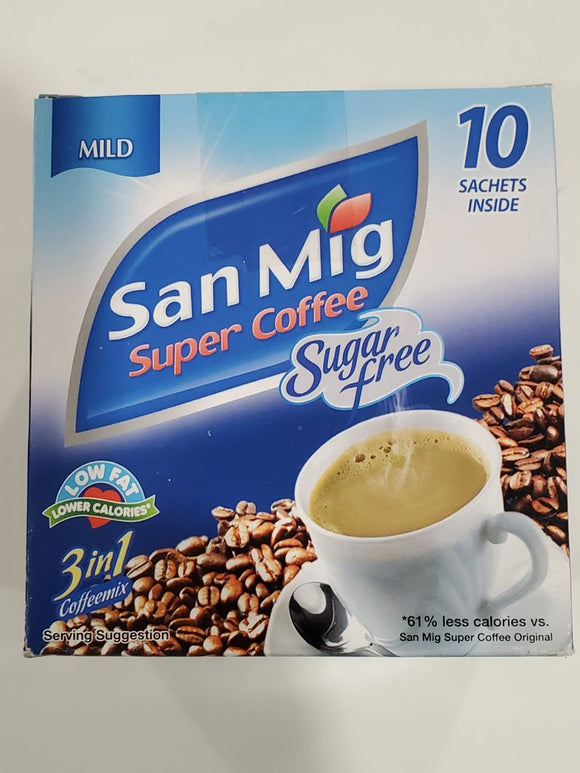 SAN MIG CAFE MILD SUGAR FREE 10`S