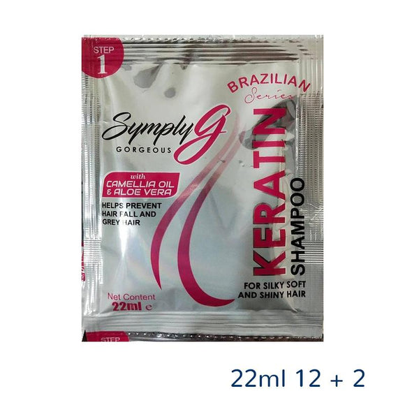 SIMPLY G SHAMPOO KER W/CAM&AV 22ML B12G2