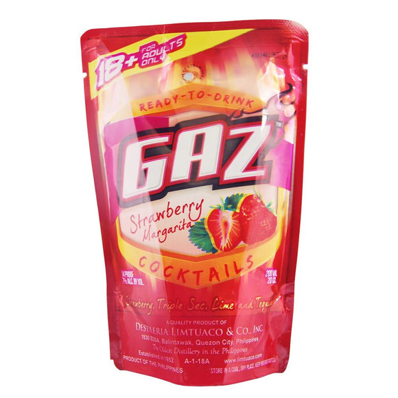 GAZ RTD CKTL  STRAWBERRY 200ML