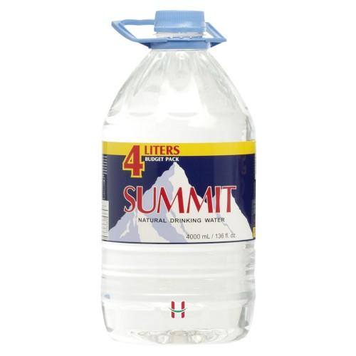 SUMMIT MINERAL H2O 4LT