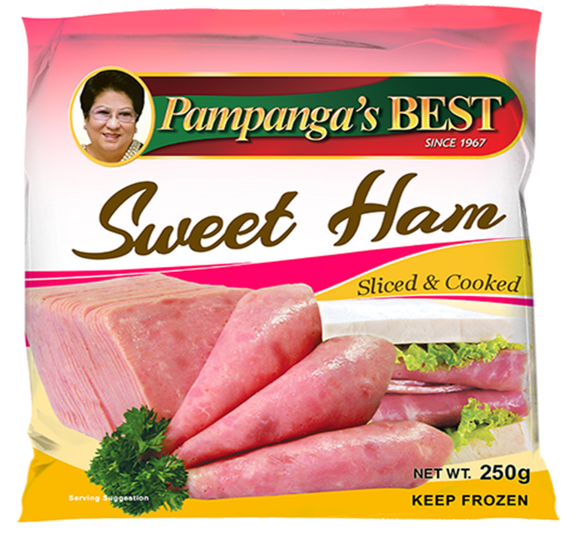 PAMPANGA`S BEST SWEET HAM REG 250GM