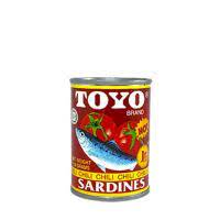 TOYO SARDINES RED W/CHILI 130G