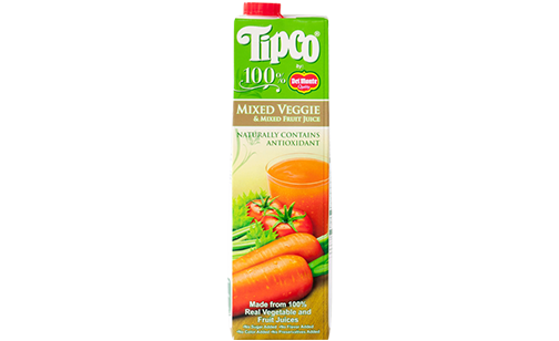 TIPCO MXD VEG JUICE 1LT