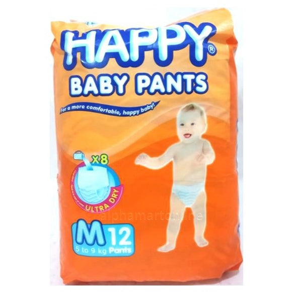 HAPPY BABY PANTS MED 12`S