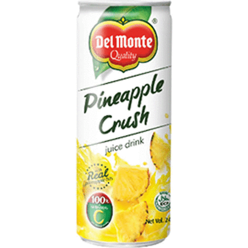DEL MONTE PINEAPPLE CRUSHED JUICE 202 220ML