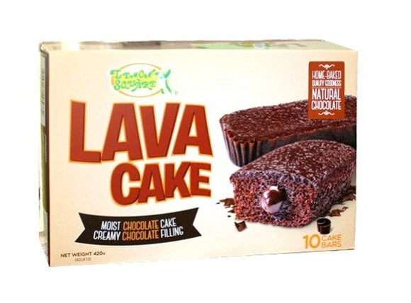 LEMON SQUARE LAVA CAKE CHOCO 10`S