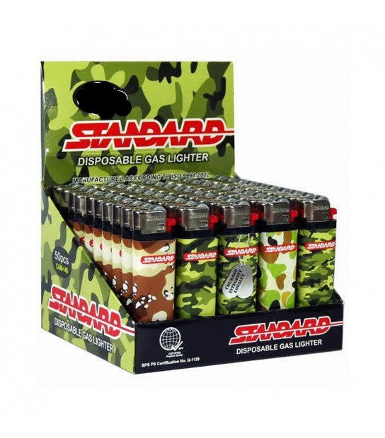 STANDARD DISP LIGHTER CAMOUFLAGE
