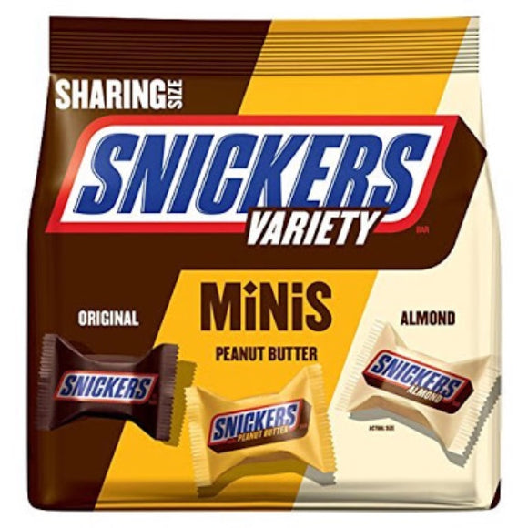 SNICKERS VARIETY MINIS 16OZ