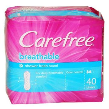 CAREFREE PL BREATHABLE SC 40`S
