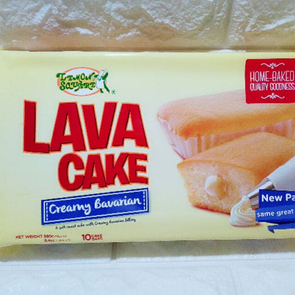 LEMON SQUARE LAVA CAKE BAVARIAN 10`S