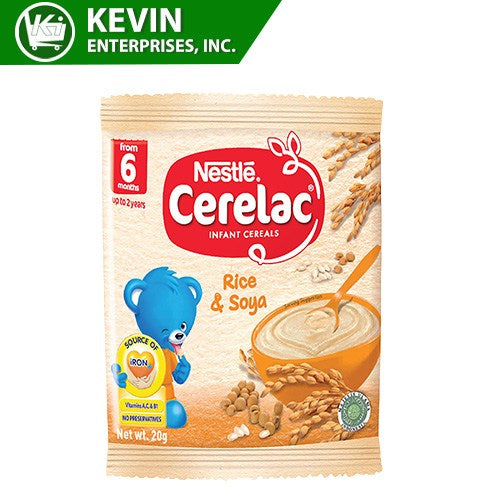 CERELAC RICE SOYA 20G