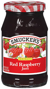 SMUCKER`S RED RASPBERRY 340G