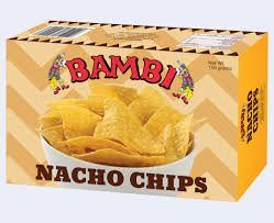 BAMBI NACHO CHIPS BBQ 500G