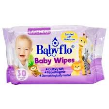 BABYFLO BABY WIPES 30`S