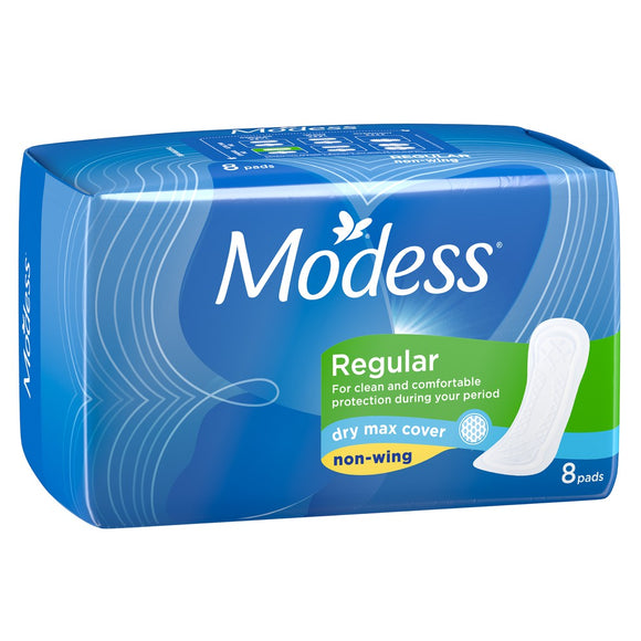 MODESS DRY MAX MAXI N/W 8`S